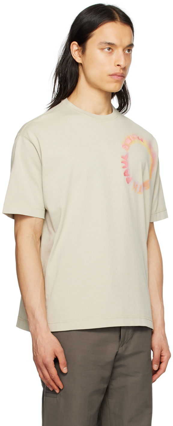 T-paita Paul Smith Paul Smith Solar Flare T-Shirt Beige | M1R-110Y-KP3692-08, 1