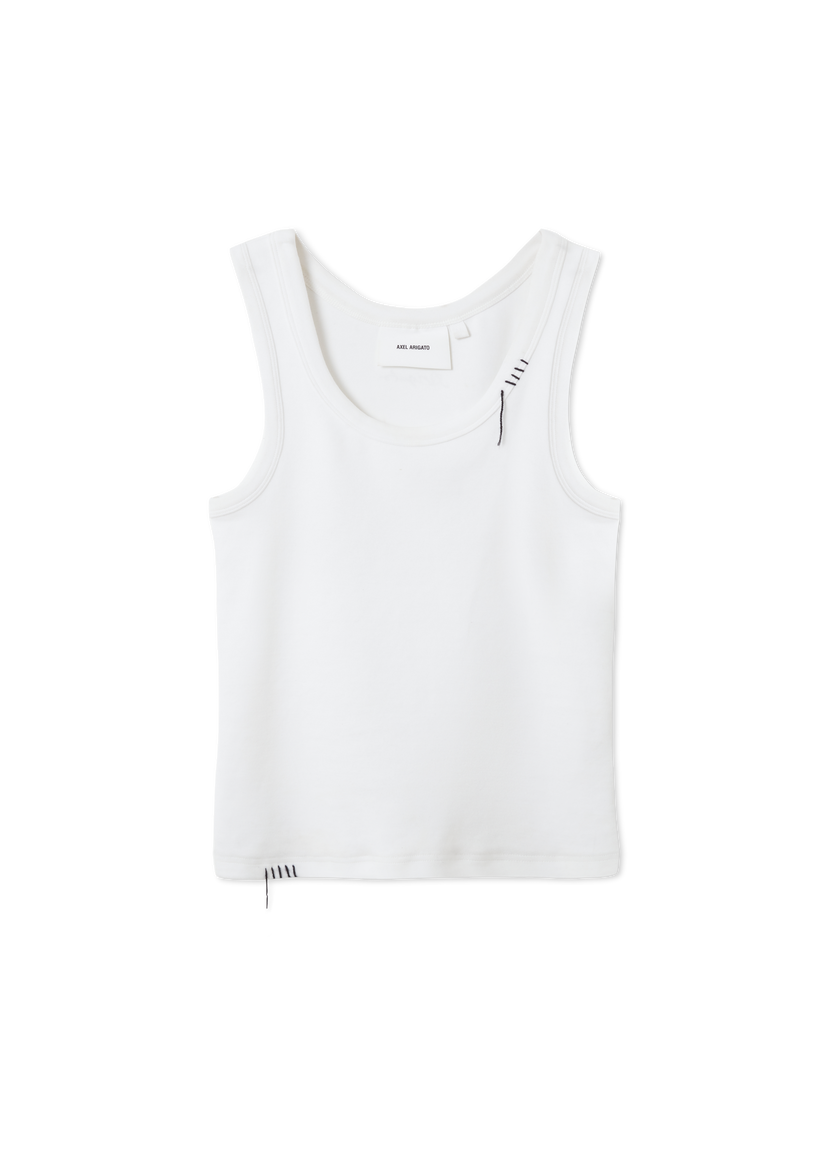 Tankkitoppi AXEL ARIGATO Traced Tank Top Valkoinen | A3459001