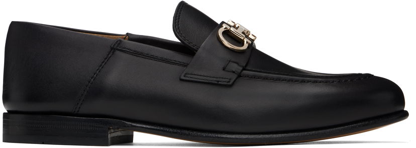 Tennarit ja kengät FERRAGAMO Salvatore Ferragamo Gancini Ornament Mule Loafers Musta | 758468