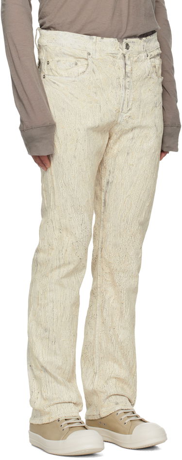Jeans Rick Owens Rick Owens Hollywood Headon Utility Jeans Valkoinen | RR01E5308 SMMC, 1