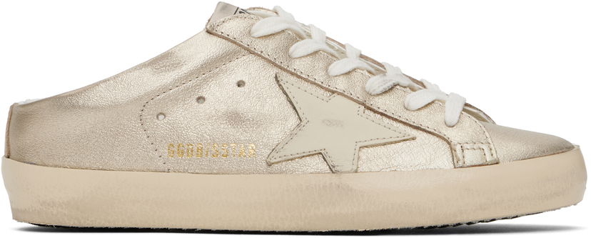 Vaatteet Golden Goose Golden Goose Super-Star Sabot Metallinen | GWF00110.F006789.15582