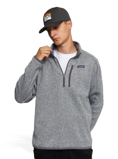 Huppari Patagonia Better Sweater 1/4 Zip Harmaa | 25523 STH