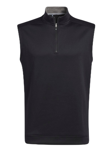 Liivi adidas Originals Club Quarter-Zip Vest Musta | GH7080
