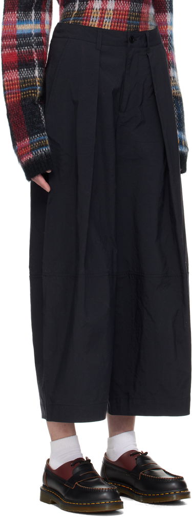 Housut YMC YMC Deadbeat Pleated Trousers Tummansininen | Q4XMD, 1