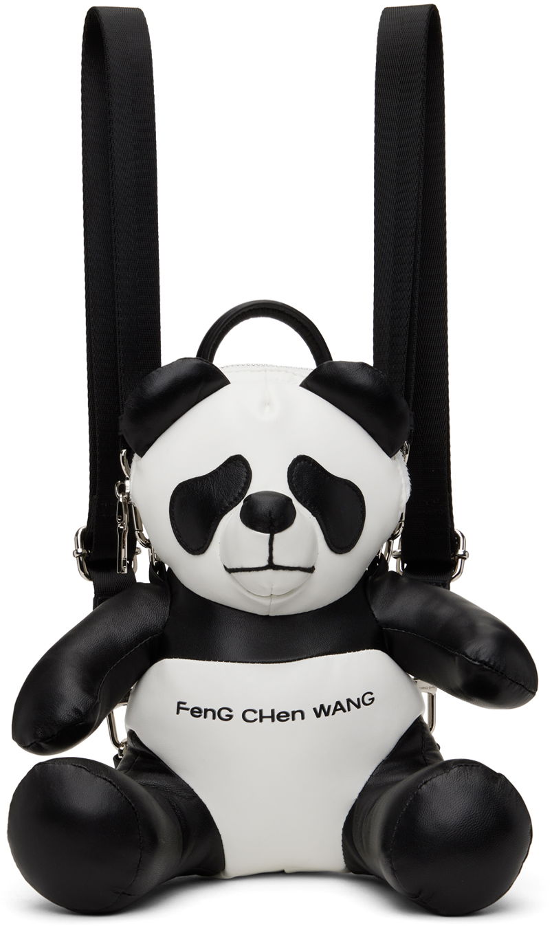 Reppu Feng Chen Wang Feng Chen Wang Panda Backpack Musta | FUS17AC02