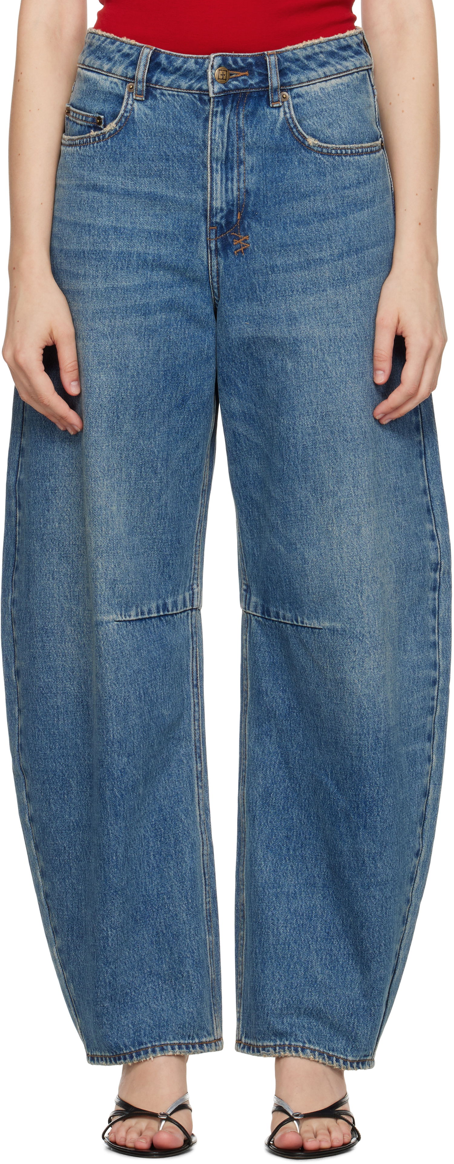 Jeans Ksubi Barrel Jeans Sininen | WPF25DJ027, 0