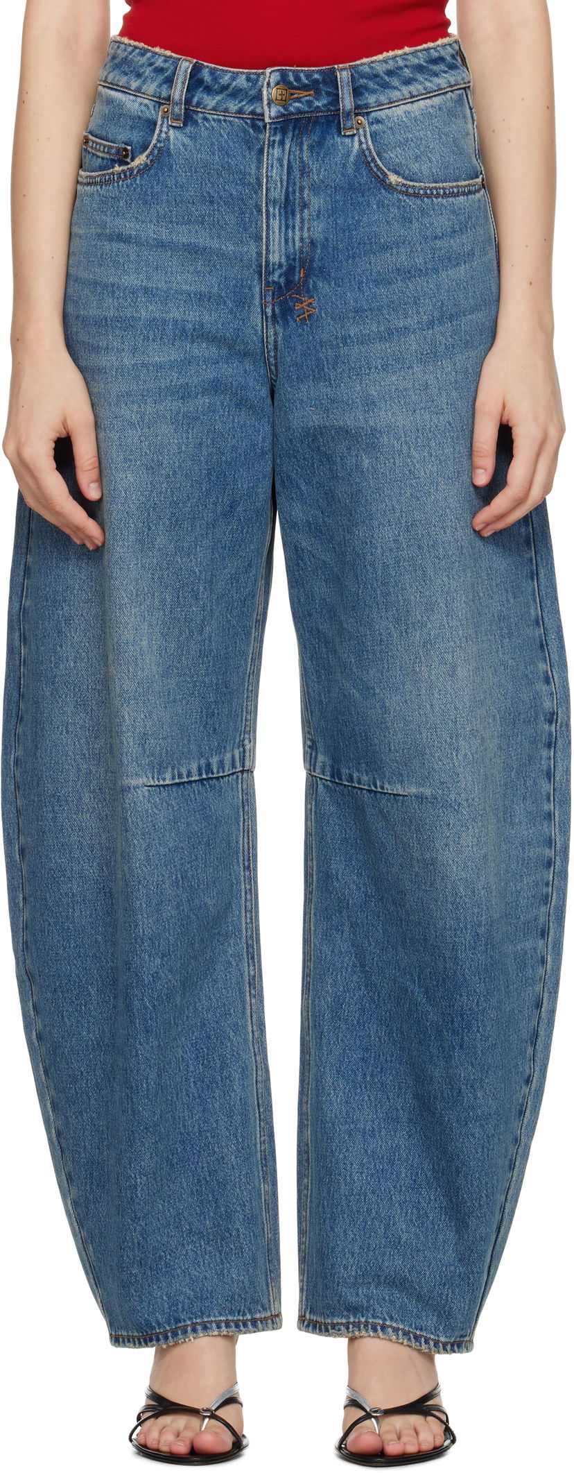 Jeans Ksubi Barrel Jeans Sininen | WPF25DJ027