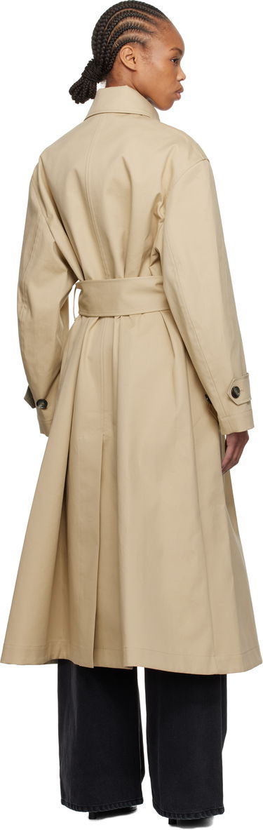 Trenssitakki AMI AMI Paris Belted Coat Beige | FJK521.CO0081, 2