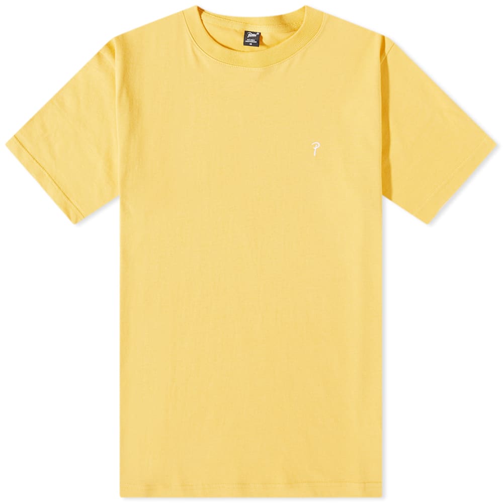 T-paita Patta Basic Script P Tee Keltainen | PBSPTS31, 0