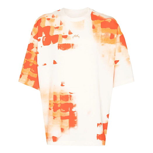 T-paita A-COLD-WALL* Brush Stroke Print T-Shirt Valkoinen | ACWMTS056-RICHO