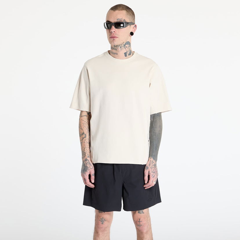 T-paita OAKLEY Oakley Latitude Flight T-Shirt Beige | FOA406825-68S