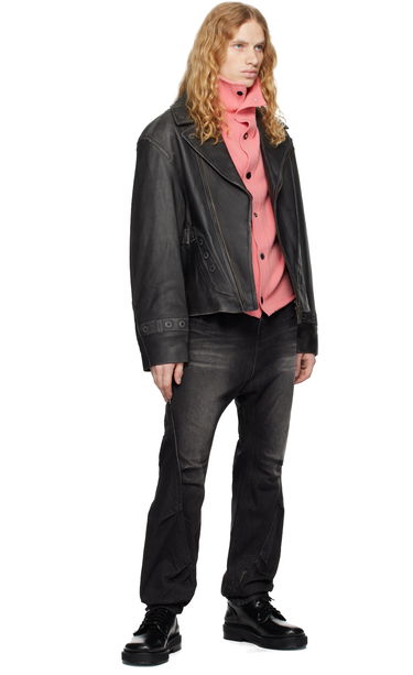 Housut ADER ERROR Faded Black Denim Jeans Musta | BN01FWJE0108BK, 3
