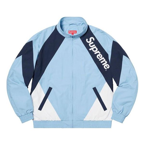 Tuulitakki Supreme Paneled Track Jacket Sininen | SUP-SS20-076