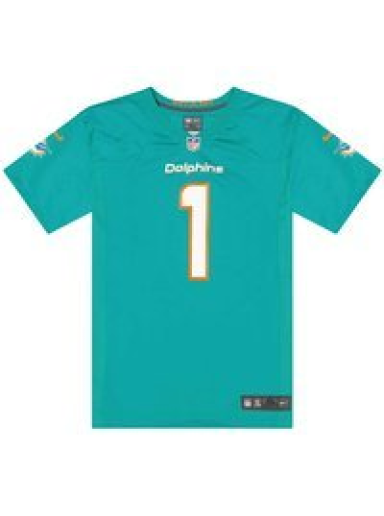 Jersey Nike NFL Miami Dolphins Home Game Jersey Tua Tagovailoa 1 Turkoosi | 67NM-MDGH-9PF-2NL