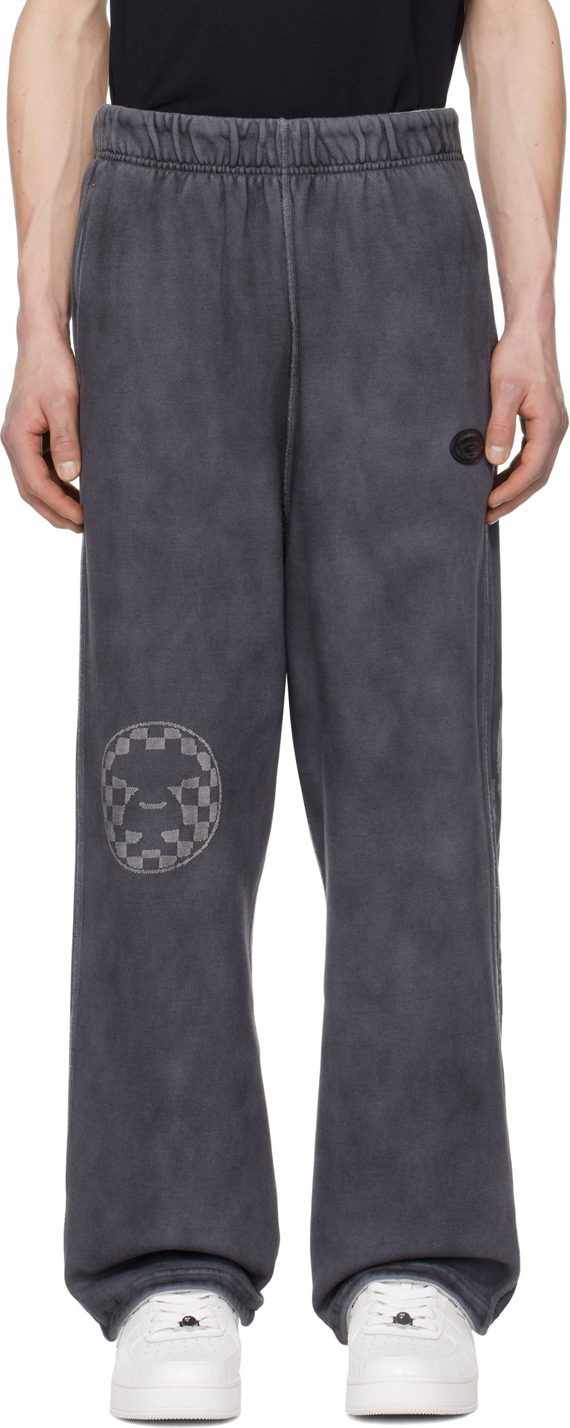 Verryttelyhousut AAPE by A Bathing Ape AAPE by A Bathing Ape AAPE Main Reversible Sweatpants Harmaa | AAPPTMB645XXNBKL