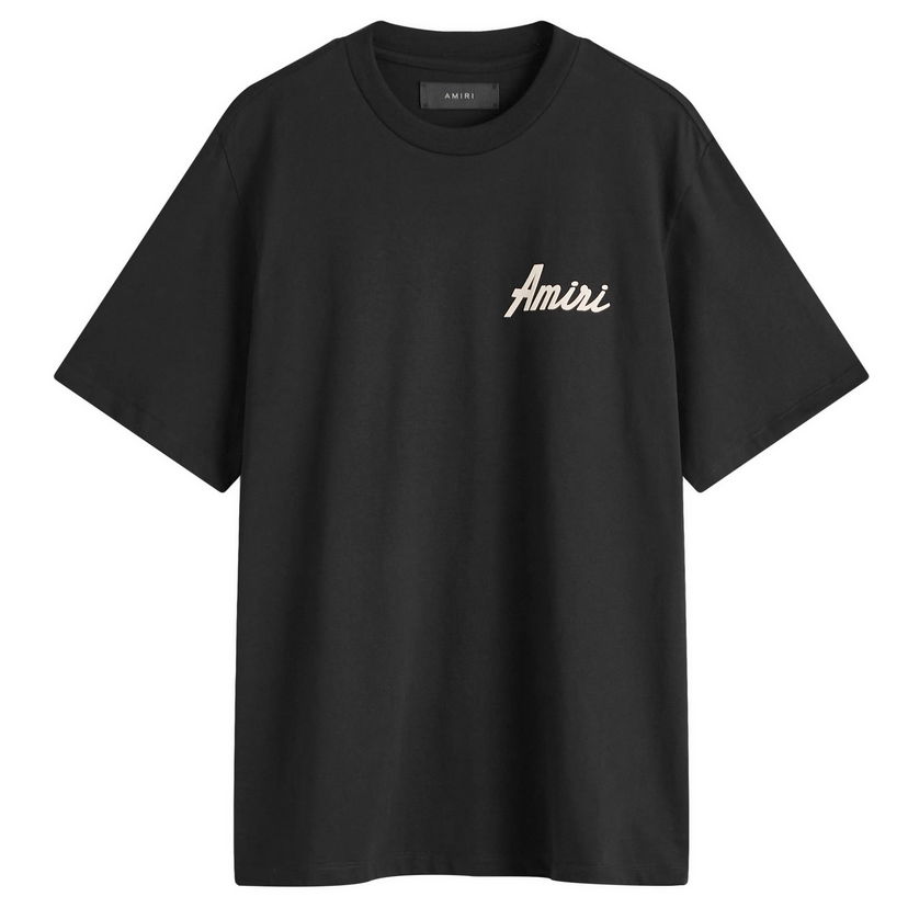 T-paita AMIRI City Black T-Shirt, Size Large Musta | AMJYTE1146-001