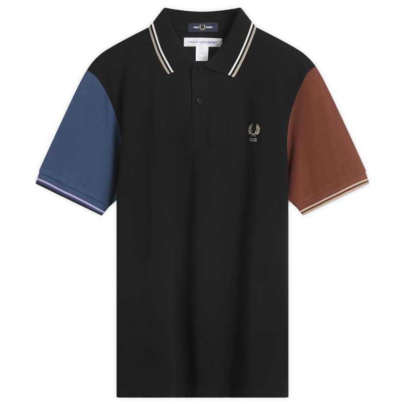 Poolopaita Comme des Garçons SHIRT X Fred Perry Polo Shirt Musta | FP-T502-051-1