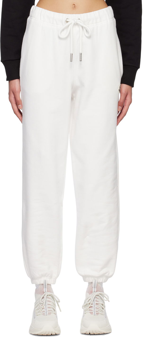 Verryttelyhousut Moncler Drawstring Lounge Pants Valkoinen | I10938H00002899WC, 0