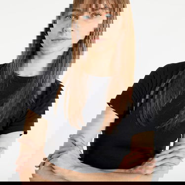 T-paita Ellesse Dropper Crop T-Shirt Musta | SGM14157079, 4