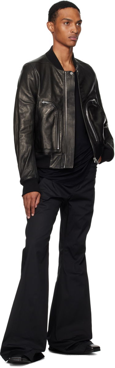 Housut Rick Owens Rick Owens Concordians Bolan Bootcut Trousers Musta | RU02E1335 TE, 3