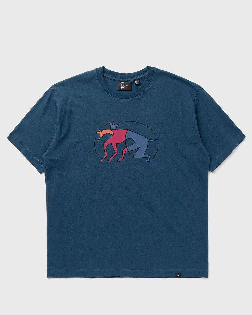 T-paita By Parra The Zoomies Graphic T-Shirt Sininen | 54121