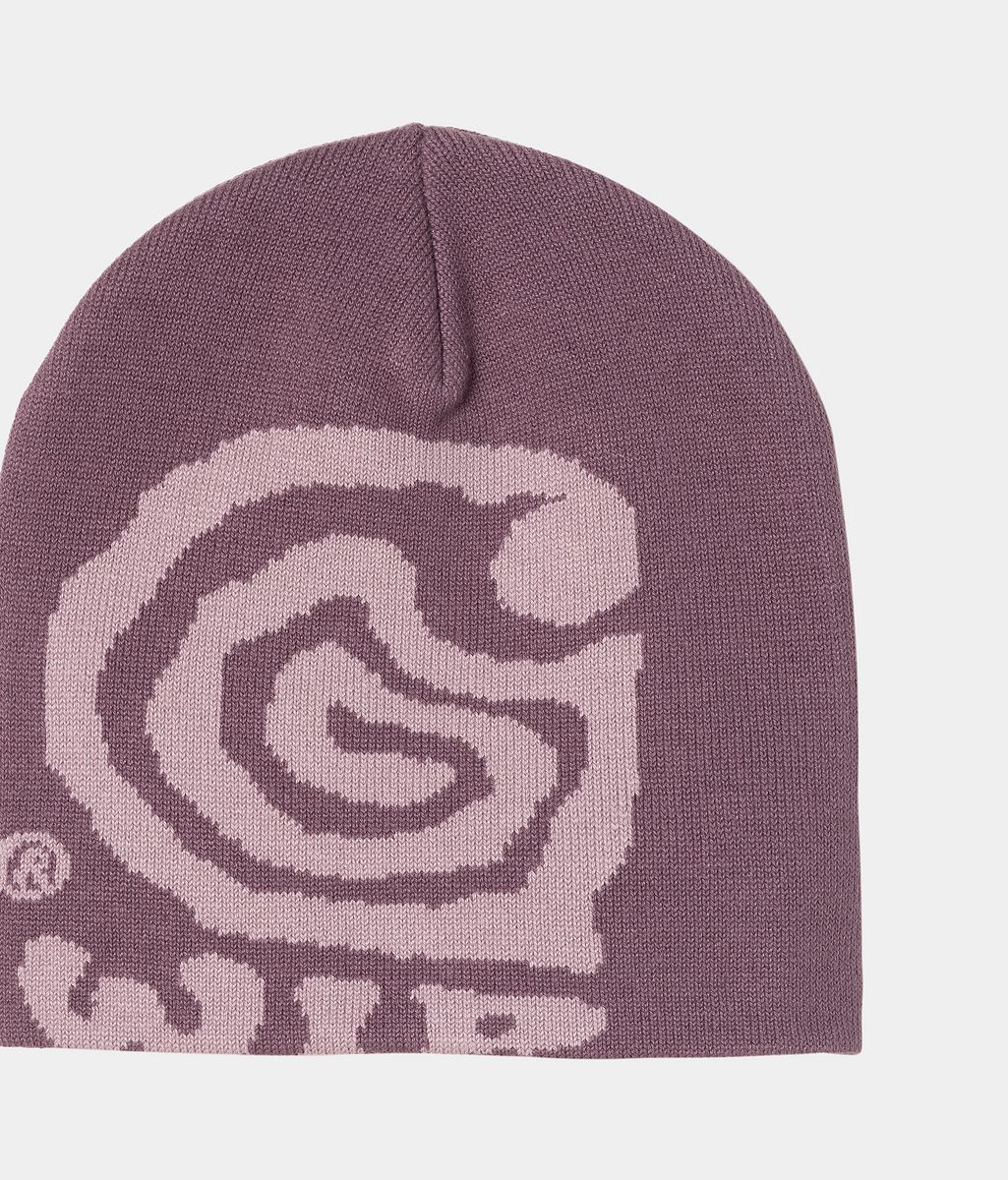 Pipo Carhartt WIP Carhartt WIP Helix Beanie Violetti | I035627_4, 0