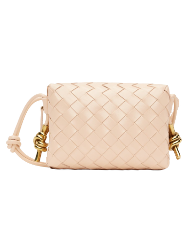 Olkalaukku Bottega Veneta Mini Loop Camera Bag Beige | 736125 V2GV1