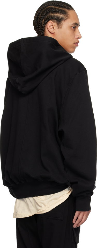 Huppari Rick Owens Rick Owens DRKSHDW Hollywood Oversized Hoodie Musta | DU01E3262 FP, 2