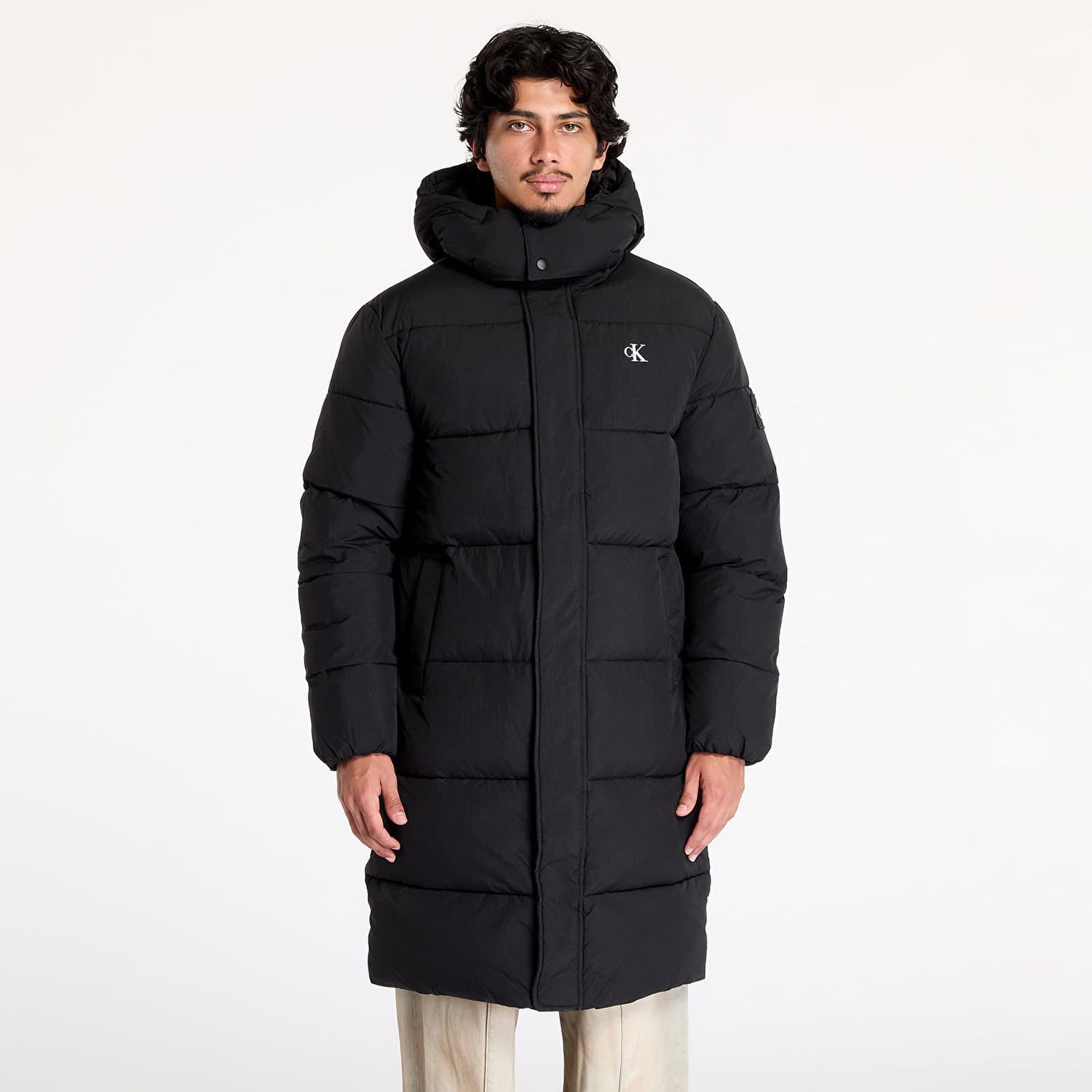 Parka CALVIN KLEIN Essentials Non Down Jacket Black Musta | J30J326109 BEH, 0