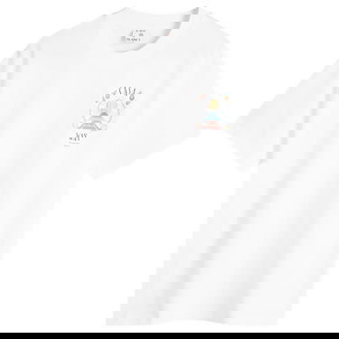 T-paita Casablanca Casa Way Mountain Printed T-Shirt, Size Large Valkoinen | WPF25-JTS-046-03, 1