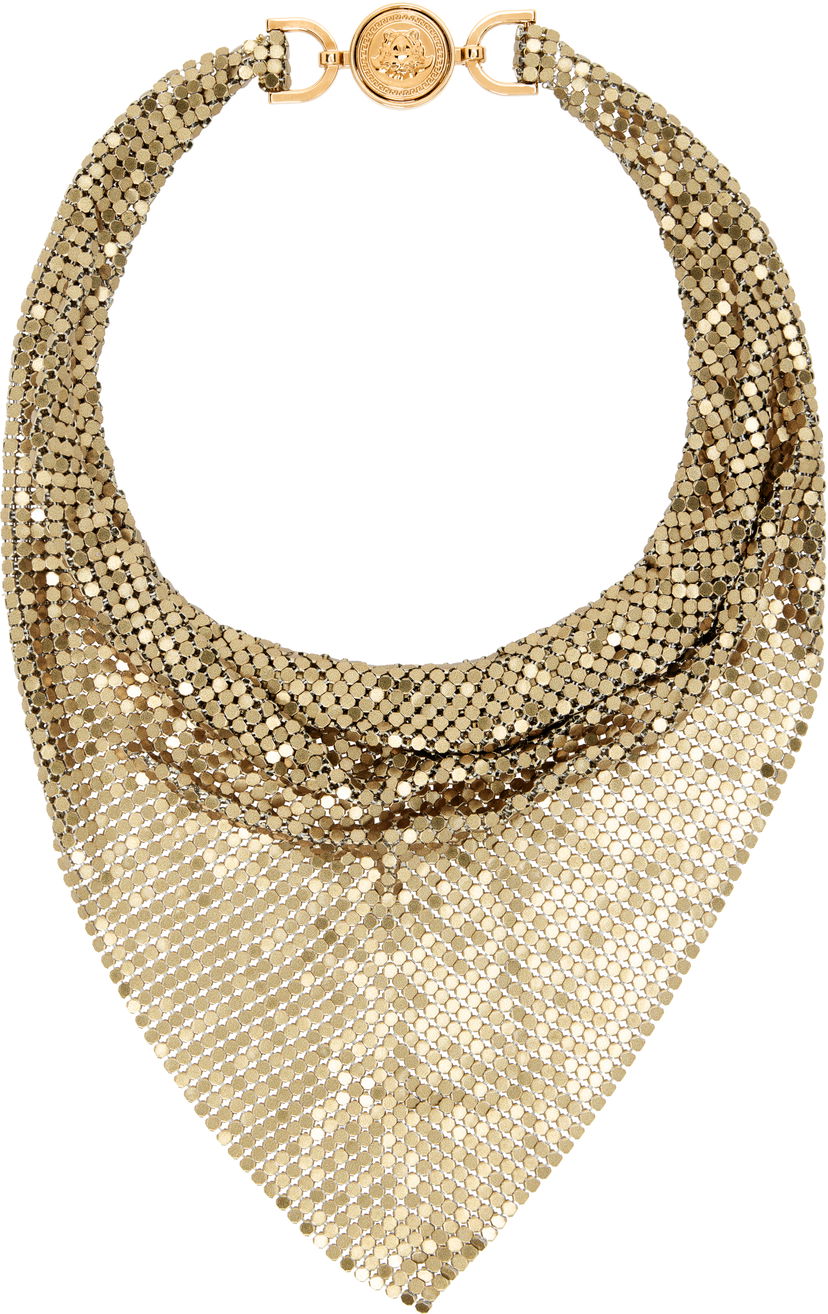 Kaulakoru Versace Versace Metal Mesh Bandana Necklace Metallinen | 1020527_1A14865