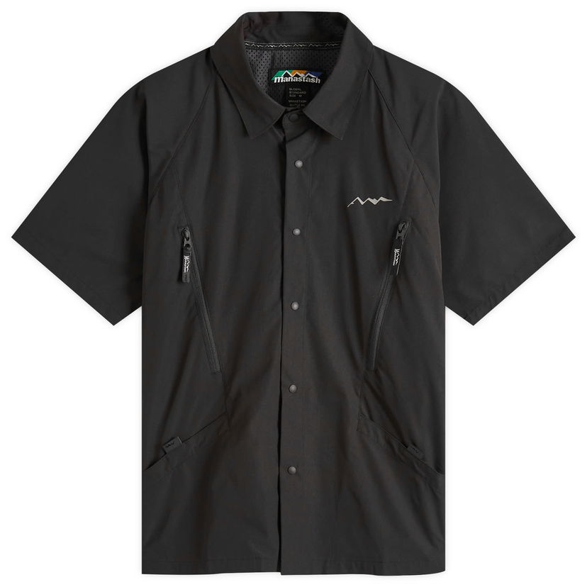 Paita Manastash Men's River Short Sleeve Shirt Musta | 7925123001-010