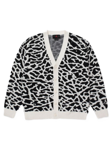 Villapaita Jordan Flight Heritage Cardigan Musta | DV7573-030