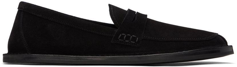 Tennarit ja kengät The Row The Row Cary Suede Loafers Musta | F2046-L25