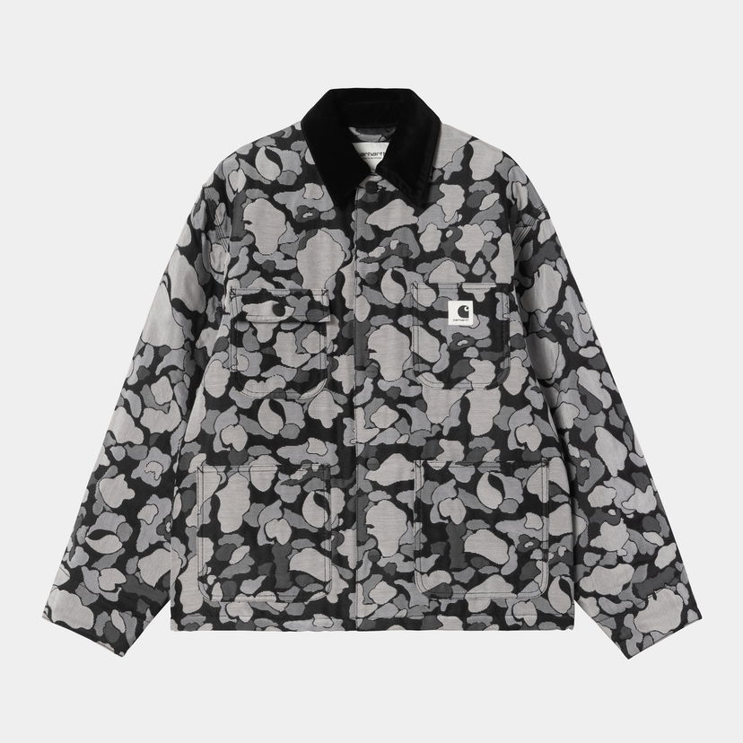 Takit Carhartt WIP Tapestry Chore Coat Camo Duck Jacquard Monivärinen | I035315_4