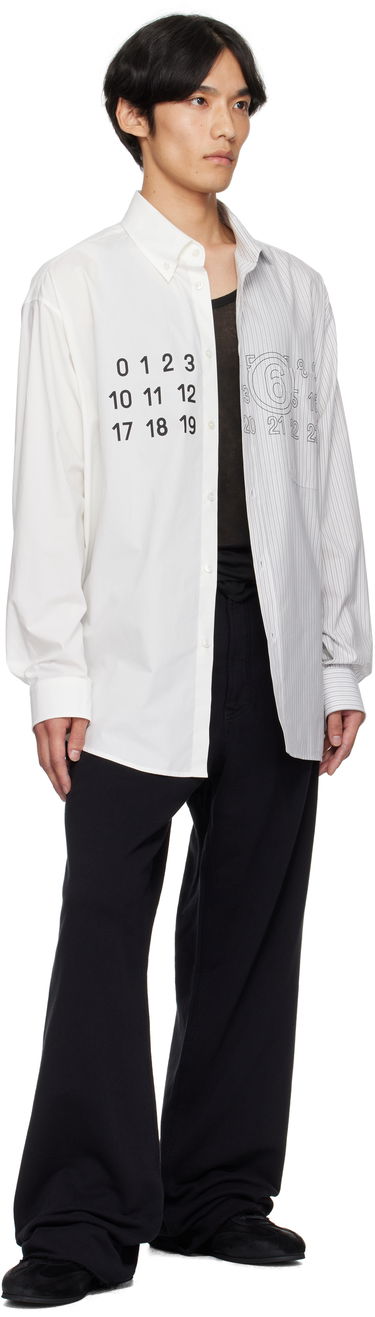 Housut Maison Margiela MM6 Maison Margiela Cotton Sweatpant Trousers Musta | SH0KA0056 M25014, 3