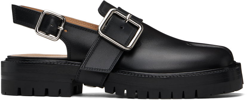 Asusteet Maison Margiela Maison Margiela Tabi County Slingback Loafers Musta | S58WP0283 P3292