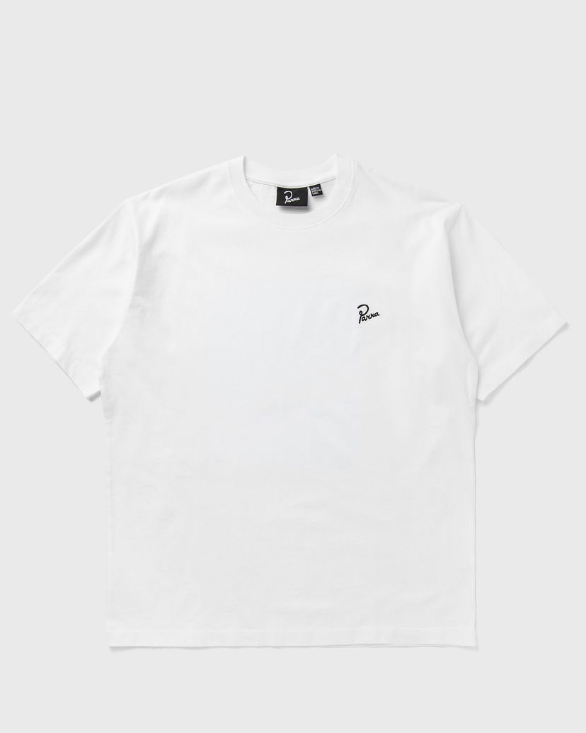 T-paita By Parra Men's Signature T-Shirt Valkoinen | 54115
