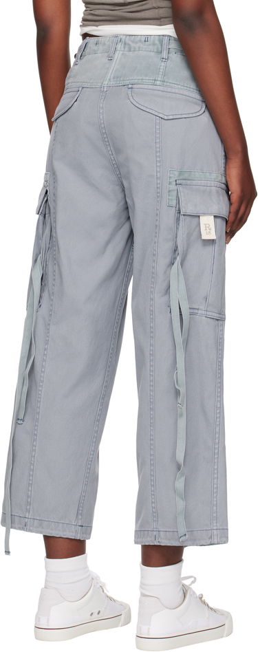 Cargo housut R13 R13 Cropped Cargo Pants Harmaa | R13WD320-D279A, 2