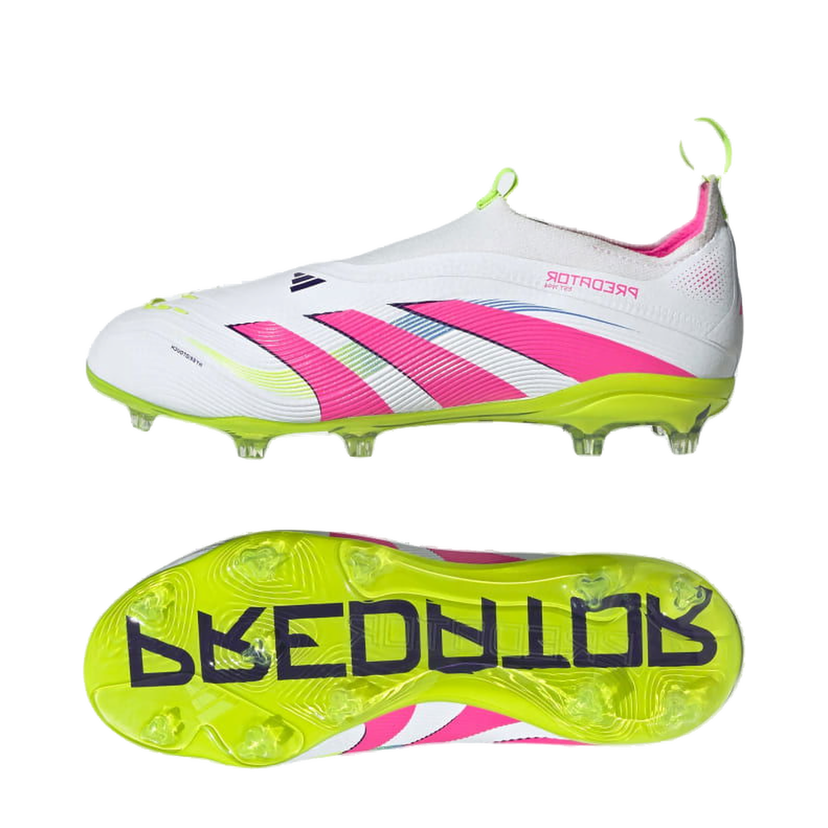 Tennarit ja kengät adidas Performance Predator Elite Laceless Firm Ground Valkoinen | ID3746