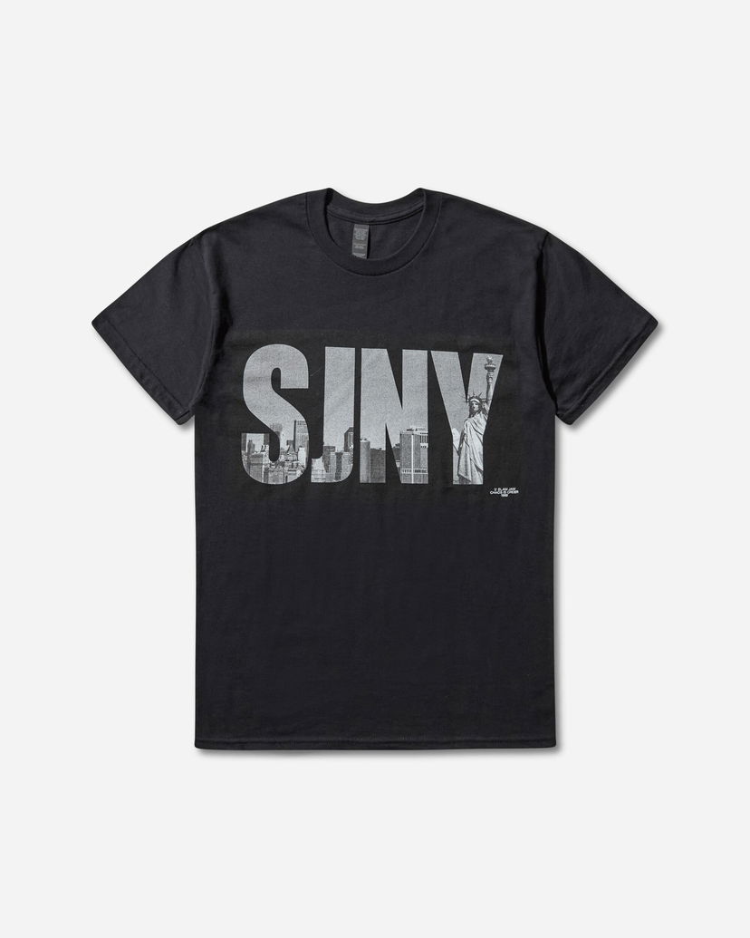 T-paita Slam Jam New York City Graphic T-Shirt SLAM JAM CHAOS IS ORDER Musta | SJNYCTEE2 BLK