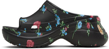 Tennarit ja kengät Balenciaga Balenciaga Crocs Edition Floral Pool Slides Musta | 677389W1S8G, 2