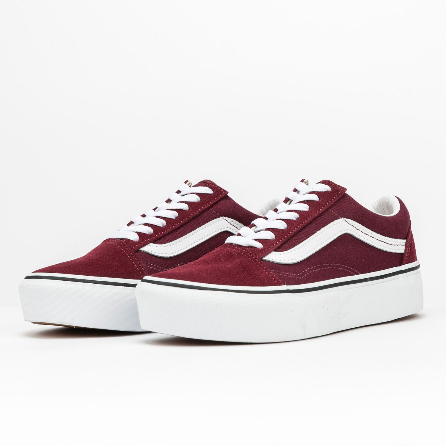 Tennarit ja kengät Vans Platform Old Skool Burgundia | VN0A3B3U5U71, 1
