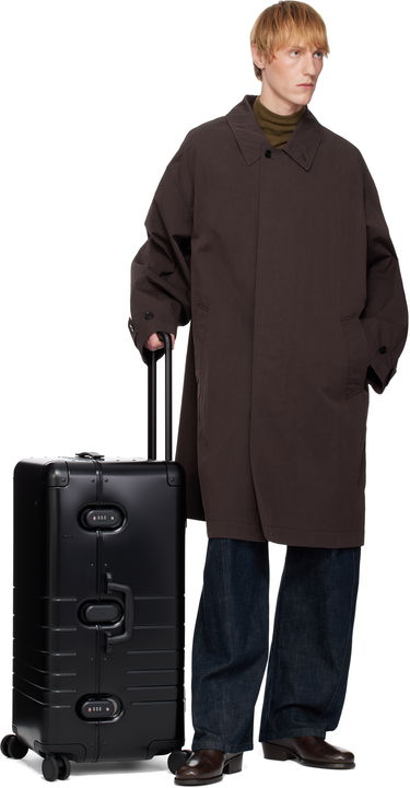 Matkalaukku Monos Aluminum Trunk Suitcase Musta | MN0008-0069-30, 4