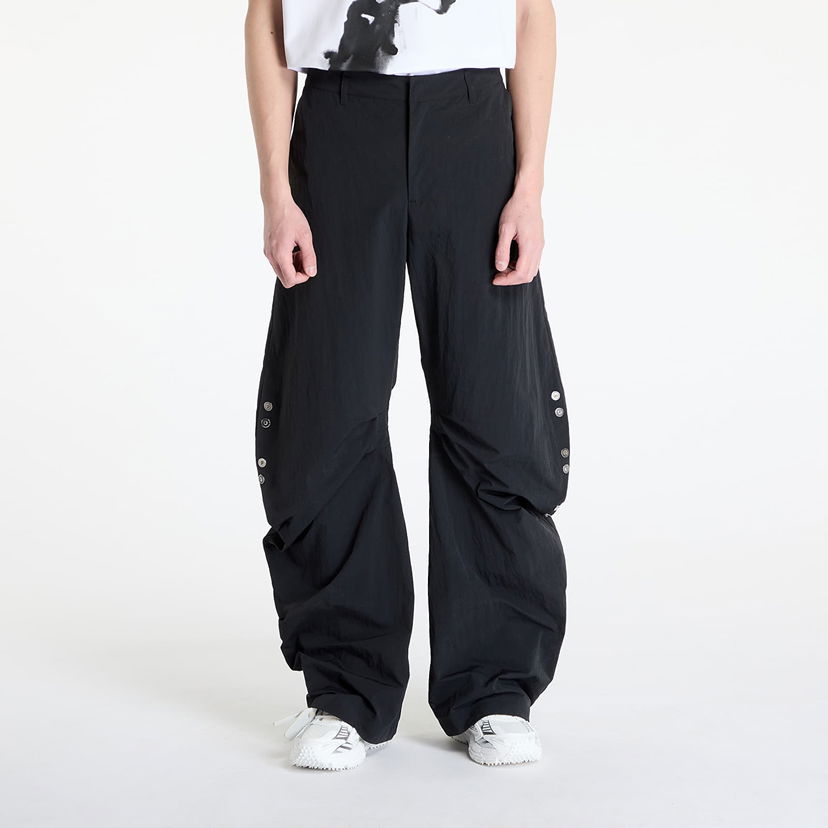 Cargo housut HELIOT EMIL HELIOT EMIL Ferro Wide-Leg Trousers Musta | SS25_M_10_193_BLK01