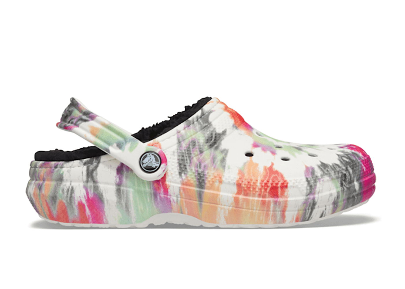 Tennarit ja kengät Crocs Classic Tie-Dye Lined Clog Oranssi | 206341-0C4, 0