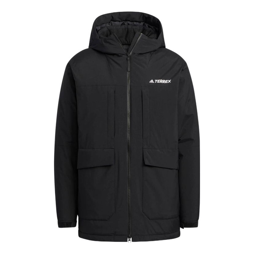 Parka adidas Originals Insulated Hooded Parka Musta | HN2008