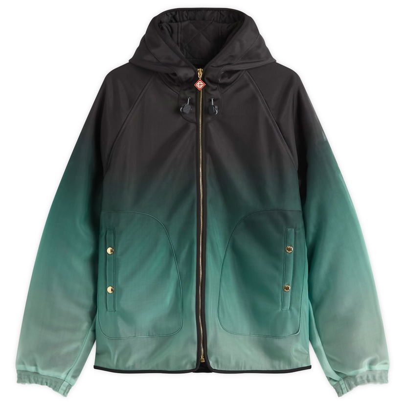Tuulitakki Casablanca Casablanca Gradient Technical Windbreaker Jacket, Size Small Vihreä | MPF25-JK-394-01