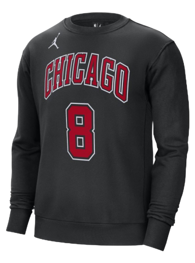 Huppari Jordan Chicago Bulls Courtside Statement Edition Jordan NBA Fleece Sweatshirt Musta | DN9819-010