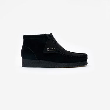 Tennarit ja kengät Clarks Wallabee Boot W Musta | 26155521, 1
